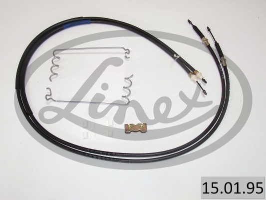 LINEX Håndbremsekabel 150195 bag for FORD