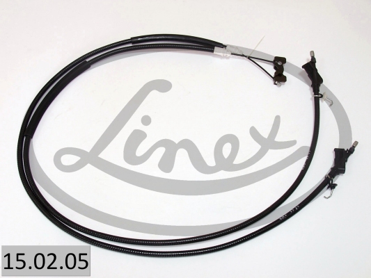 LINEX Håndbremsekabel 150205 bag for FORD