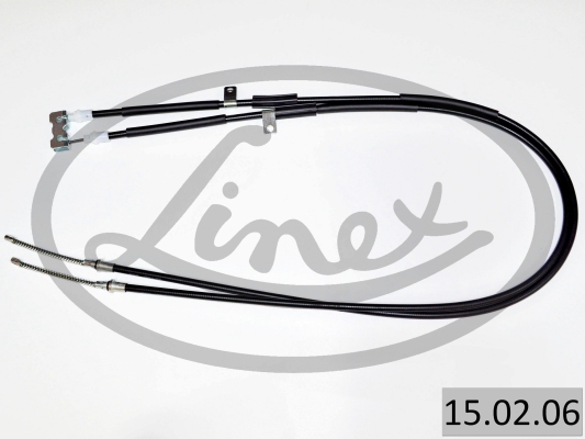 LINEX Håndbremsekabel 150206 bag for FORD