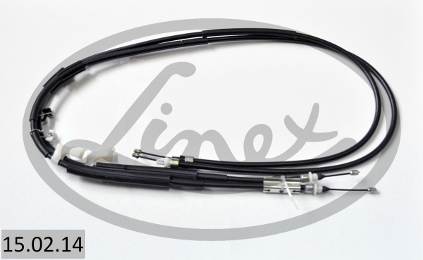 LINEX Håndbremsekabel 15.02.14 bag for FORD