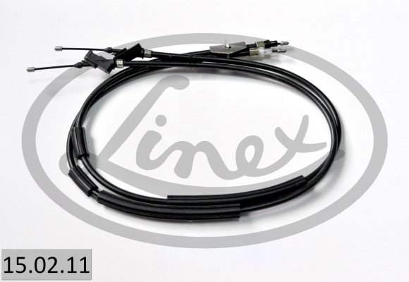 LINEX Håndbremsekabel 150211 bag for FORD