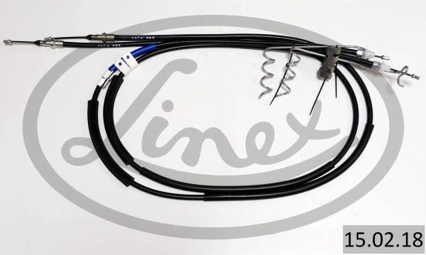 LINEX Håndbremsekabel 150218 bag for FORD