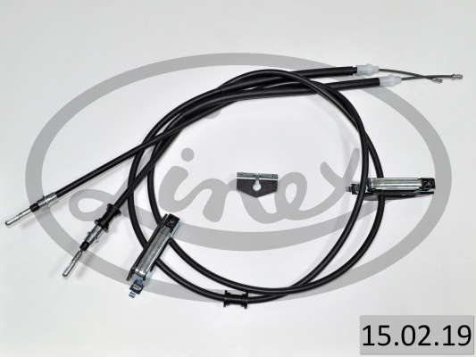 LINEX Håndbremsekabel 150219 bag for FORD