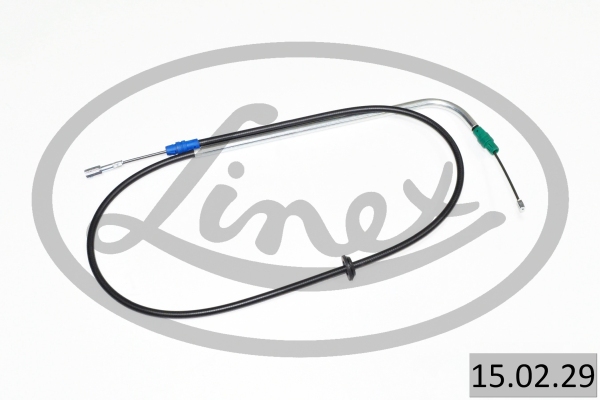 LINEX Håndbremsekabel 150229 foran for OPEL
