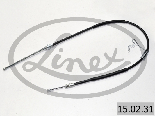 LINEX Håndbremsekabel 150231 højre for FORD