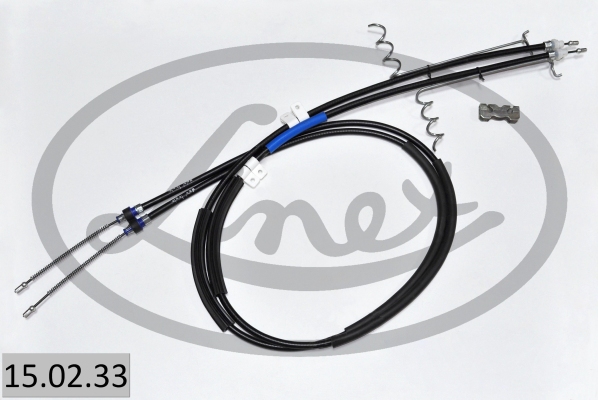 LINEX Håndbremsekabel 150233 bag for FORD