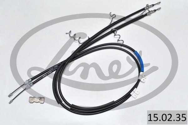 LINEX Håndbremsekabel 150235 bag for FORD