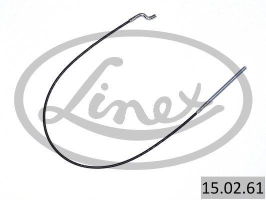 LINEX Håndbremsekabel 150261 midten for VW