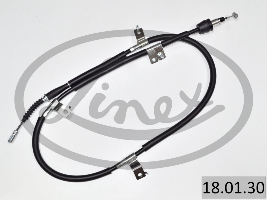 LINEX Håndbremsekabel 180130 venstre for HYUNDAI