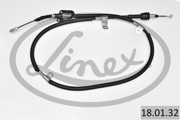 LINEX Håndbremsekabel 180132 venstre for KIA