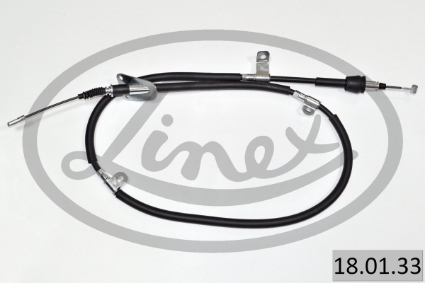 LINEX Håndbremsekabel 180133 højre for KIA