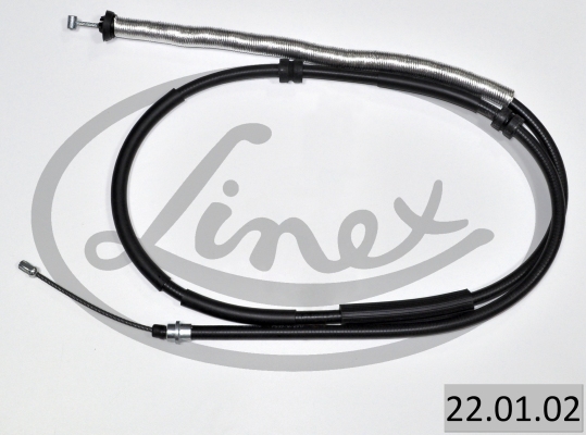 LINEX Håndbremsekabel 220102 venstre for LANCIA