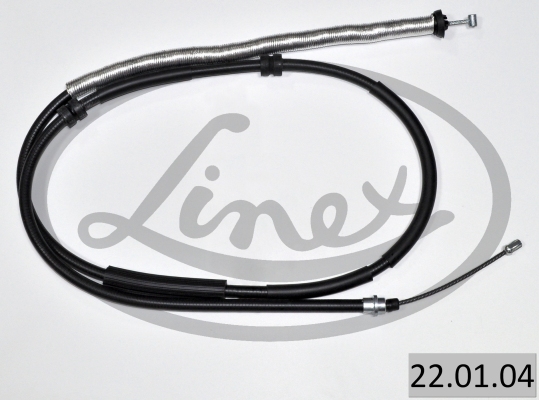 LINEX Håndbremsekabel 220104 venstre for LANCIA