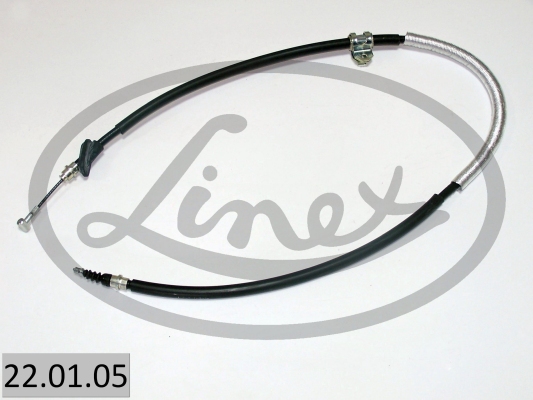 LINEX Håndbremsekabel 220105 venstre for LANCIA