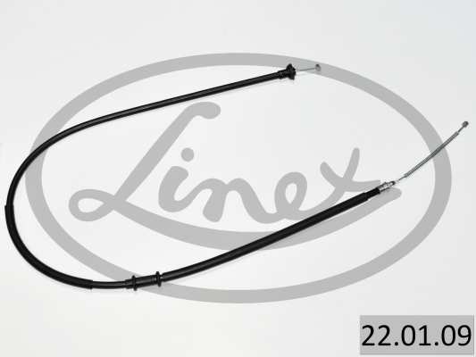 LINEX Håndbremsekabel 220109 venstre for LANCIA