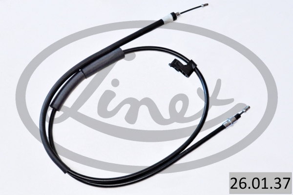 LINEX Håndbremsekabel 260137 venstre for MAZDA