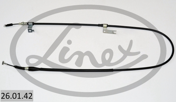 LINEX Håndbremsekabel 260142 højre for MAZDA
