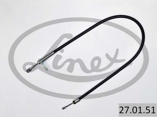 LINEX Håndbremsekabel 270151 venstre for MERCEDES-BENZ