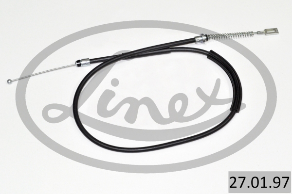 LINEX Håndbremsekabel 270197 venstre for VW