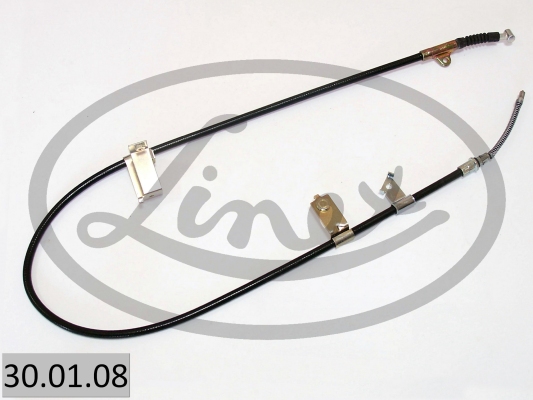 LINEX Håndbremsekabel 300108 højre for NISSAN