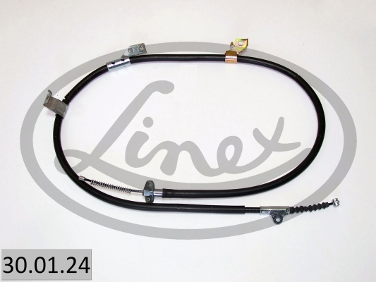 LINEX Håndbremsekabel 300124 venstre for NISSAN