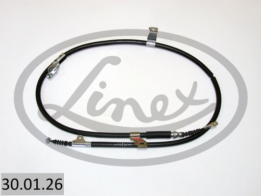 LINEX Håndbremsekabel 300126 venstre for NISSAN