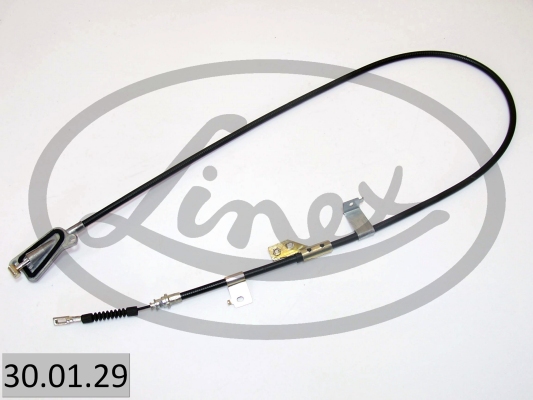 LINEX Håndbremsekabel 300129 højre for NISSAN