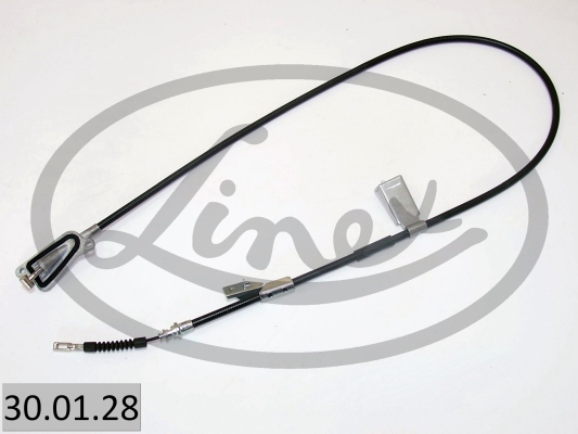 LINEX Håndbremsekabel 300128 venstre for NISSAN