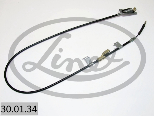 LINEX Håndbremsekabel 300134 højre for NISSAN
