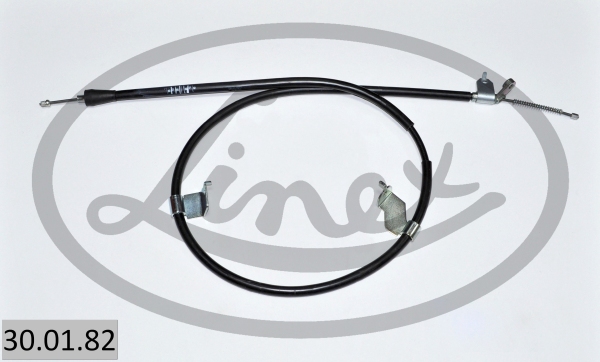 LINEX Håndbremsekabel 300182 højre for NISSAN