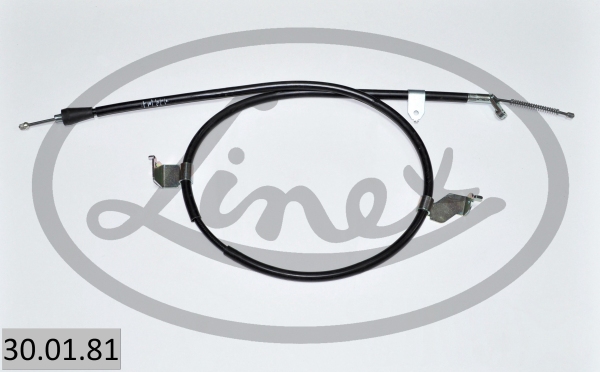 LINEX Håndbremsekabel 300181 venstre for NISSAN