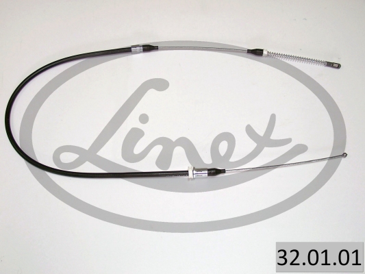 LINEX Håndbremsekabel 320101 højre for OPEL