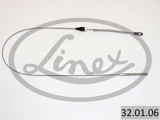 LINEX Håndbremsekabel 320106 højre for OPEL