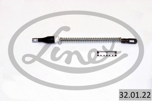 LINEX Håndbremsekabel 320122 venstre for OPEL