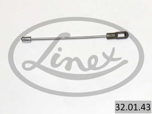 LINEX Håndbremsekabel 320143 bag for OPEL