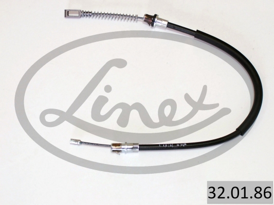 LINEX Håndbremsekabel 320186 højre for OPEL