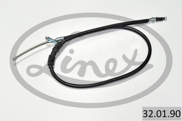 LINEX Håndbremsekabel 320190 venstre for OPEL