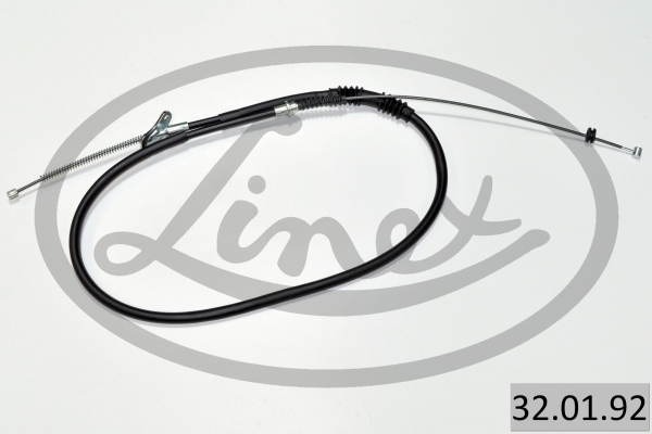 LINEX Håndbremsekabel 320192 venstre for OPEL