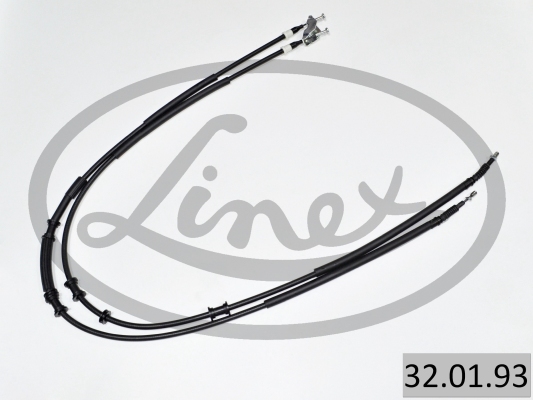 LINEX Håndbremsekabel 320193 bag for OPEL