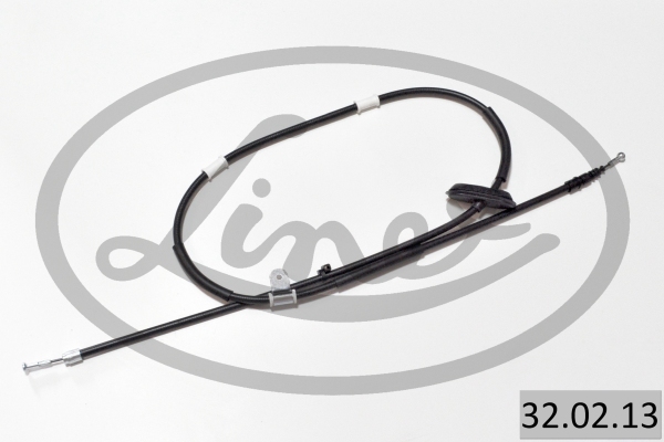 LINEX Håndbremsekabel 320213 venstre for OPEL