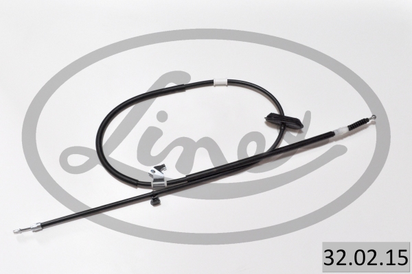 LINEX Håndbremsekabel 320215 højre for OPEL