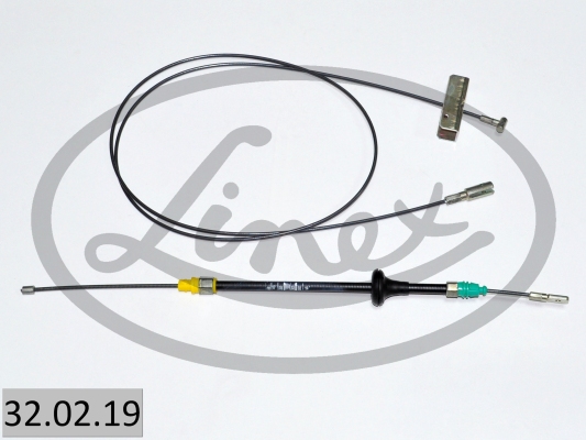 LINEX Håndbremsekabel 320219 foran for RENAULT