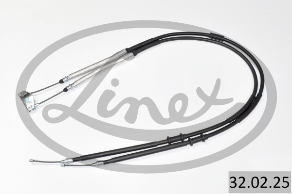 LINEX Håndbremsekabel 320225 bag for OPEL