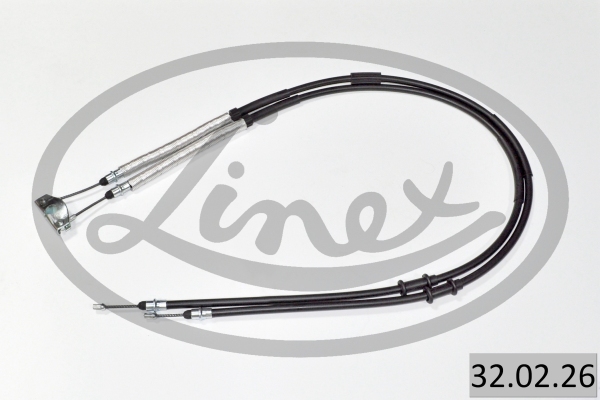LINEX Håndbremsekabel 320226 bag for OPEL