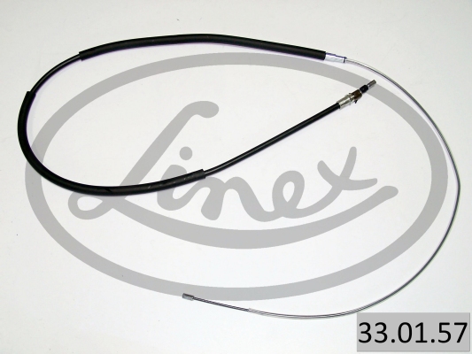 LINEX Håndbremsekabel 330157 venstre for PEUGEOT