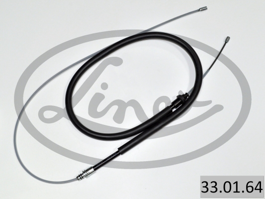 LINEX Håndbremsekabel 330164 venstre for PEUGEOT