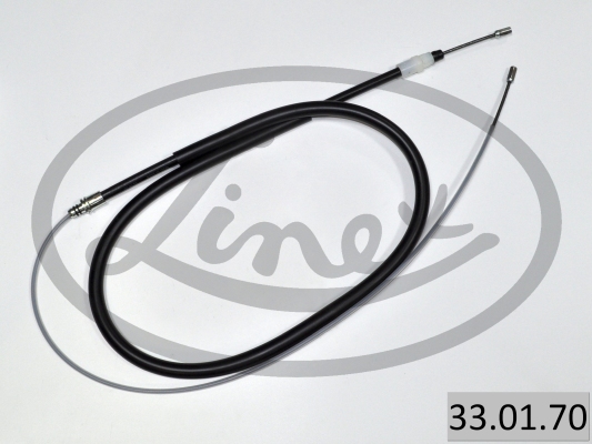 LINEX Håndbremsekabel 330170 venstre for PEUGEOT