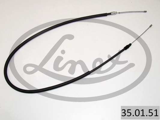 LINEX Håndbremsekabel 350151 venstre for RENAULT