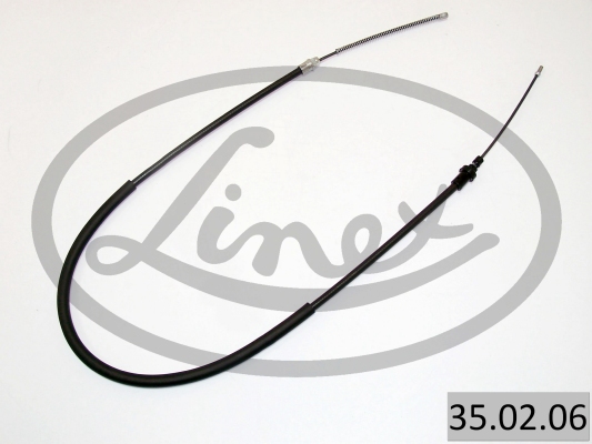 LINEX Håndbremsekabel 350206 venstre for RENAULT