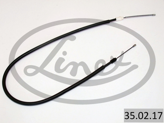 LINEX Håndbremsekabel 350217 venstre for RENAULT